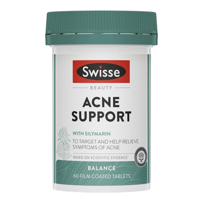 Swisse Beauty Acne Support 60 Tab DATE 2028