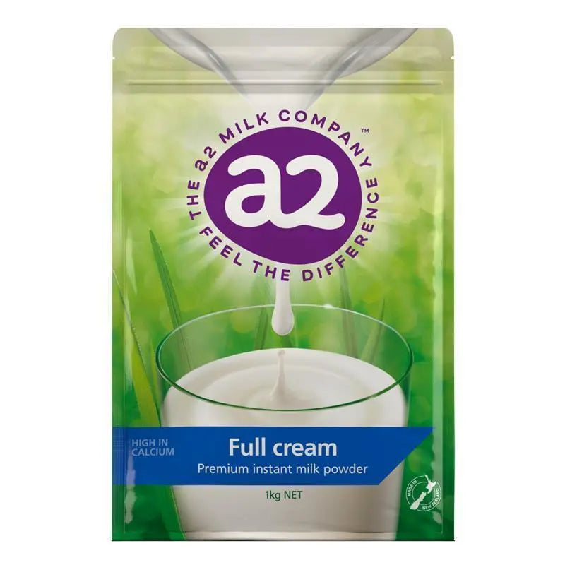 A2 Milk Full Cream Milk Powder 1kg premium full cream dairy powder made with A2 protein