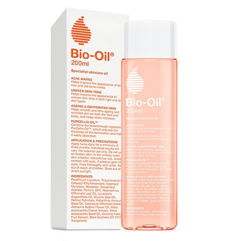Bio-Oil Skincare Oil 200ml lightweight moisturising oil for face and body.