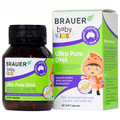 Brauer Baby & Kids Ultra Pure DHA 60 Capsules premium Australian DHA omega-3 supplement for babies and children from 7 months.