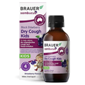 Brauer Black Elderberry Kids Dry Cough Oral Liquid 100ml Australian herbal liquid with elderberry, marshmallow, Iceland moss and vitamin C for children.