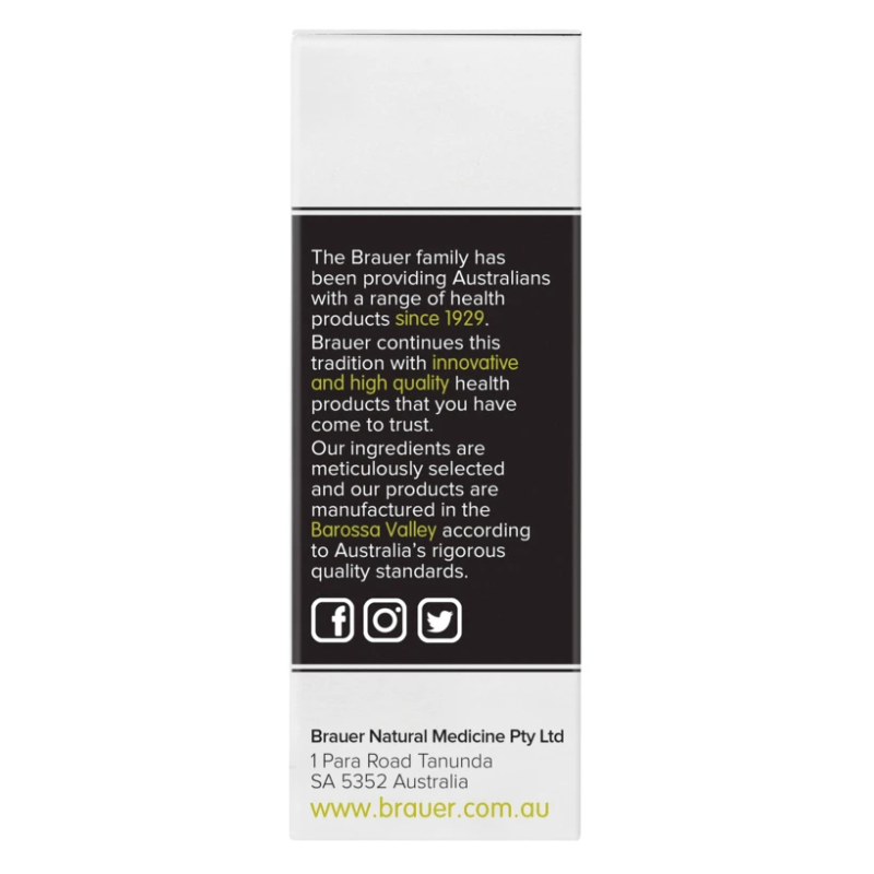 Brauer Hayfever Oral Spray 20ml premium Australian homeopathic oral spray for seasonal hay fever and allergy symptom relief.