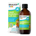 Brauer Kids Liquid Multivitamin with Iron 200ml premium Australian liquid multivitamin with iron for children aged 3 years and over.