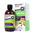 Brauer Kids Liquid Zinc 200ml premium Australian liquid zinc supplement with Vitamin C and Vitamin D3 for children aged 1 year and over.