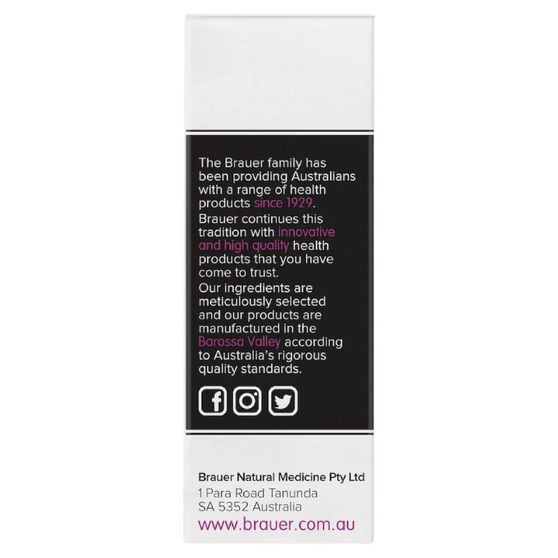 Brauer Sleep Oral Spray 20ml premium Australian homeopathic oral spray to support healthy sleep and relaxation.