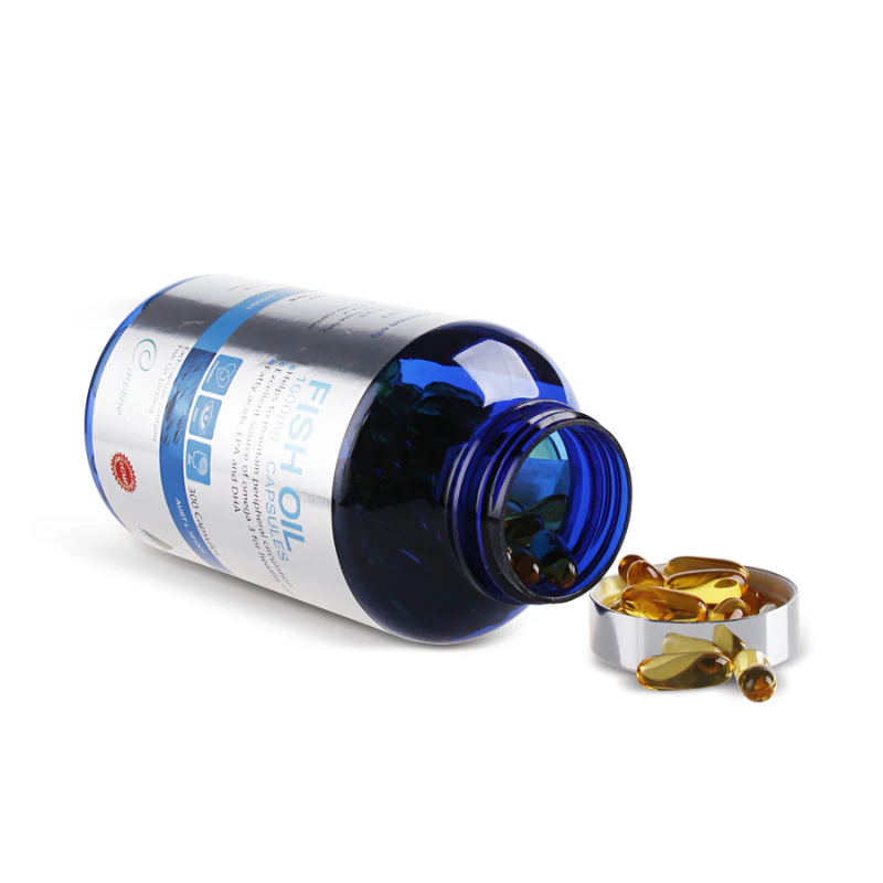 Careline Blue Summit Salmon Fish Oil 1000mg 300 capsules premium Australian omega-3 salmon fish oil supplement supporting heart health, brain function, joint mobility, and overall wellbeing.