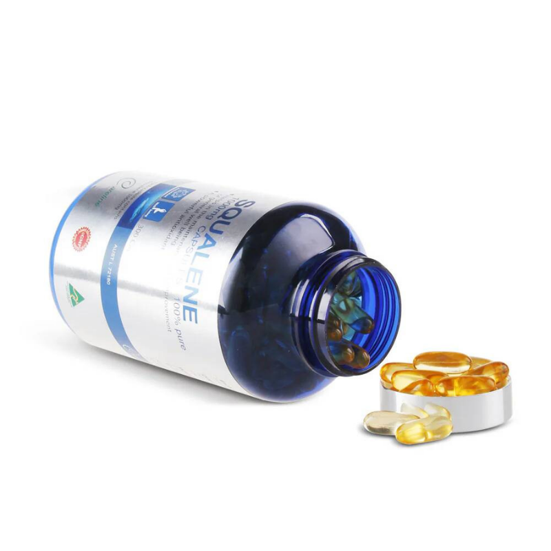 Careline Blue Summit Squalene 1000mg 300 capsules premium Australian squalene supplement formulated to support skin hydration, antioxidant protection, and overall wellbeing.