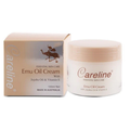 Careline Emu Oil Cream 100ml nourishing Australian skincare cream formulated with emu oil to deeply moisturise, soothe dry skin, and support skin repair.
