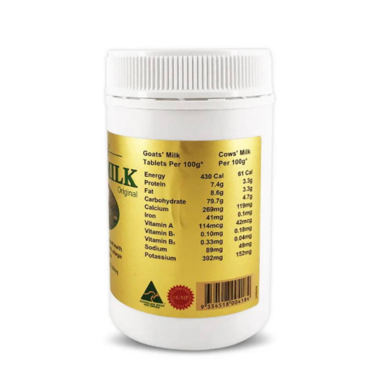 Careline Goat’s Milk 300 capsules premium Australian nutritional supplement formulated to support digestion, general wellbeing, and daily nutritional intake.
