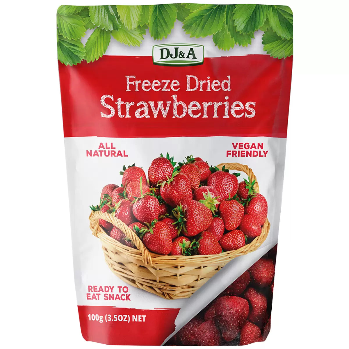 DJ&A Freeze Dried Strawberry 100g