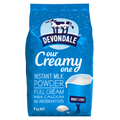 Devondale Full Cream Milk Powder 1kg, instant dairy milk powder providing calcium, protein and energy for daily nutrition and family use.