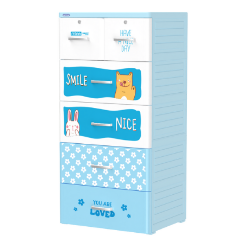 Duytan Blue Plastic Cabinet