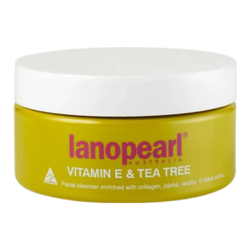 A small amber glass dropper bottle with a white cap and a metallic gold label. The label features the brand name 'lanoparl' in pink and text for 'TOTARA' and 'BIO PEARL'.