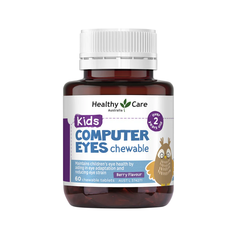 Healthy Care Kids Computer Eyes 60 Chewable Tablets