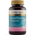 Herbs of Gold Breastfeeding Support 60 Tablets with fenugreek and blessed thistle to support healthy breast milk production.