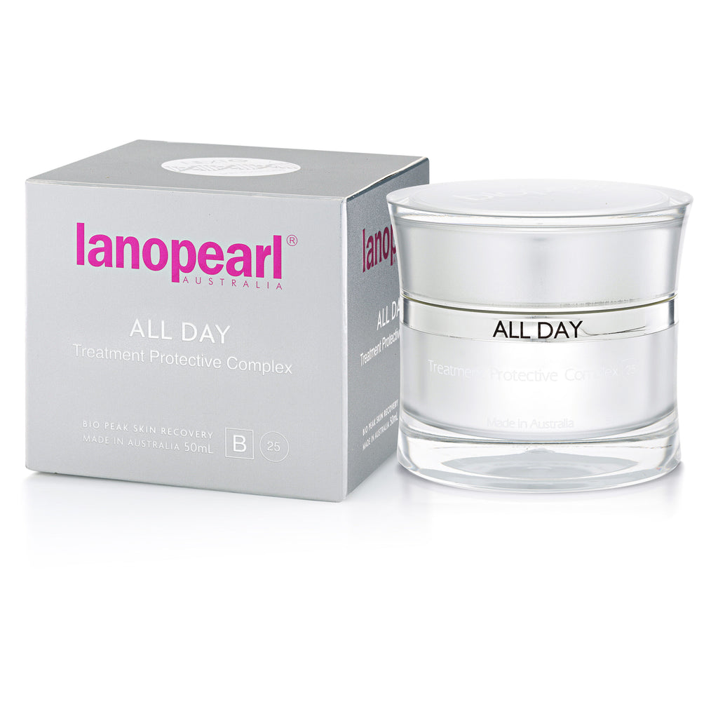 Lanopearl All Day Cream 50ml, lightweight hydrating day cream designed to moisturise, protect and nourish skin for daily skincare routine.