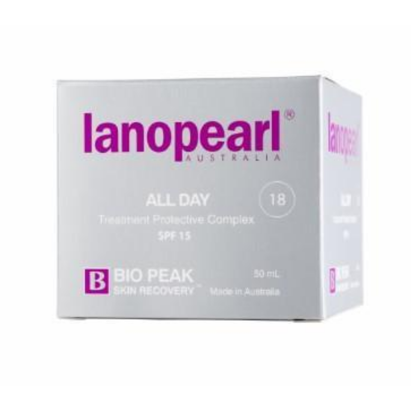 Lanopearl All Day Cream 50ml, lightweight hydrating day cream designed to moisturise, protect and nourish skin for daily skincare routine.