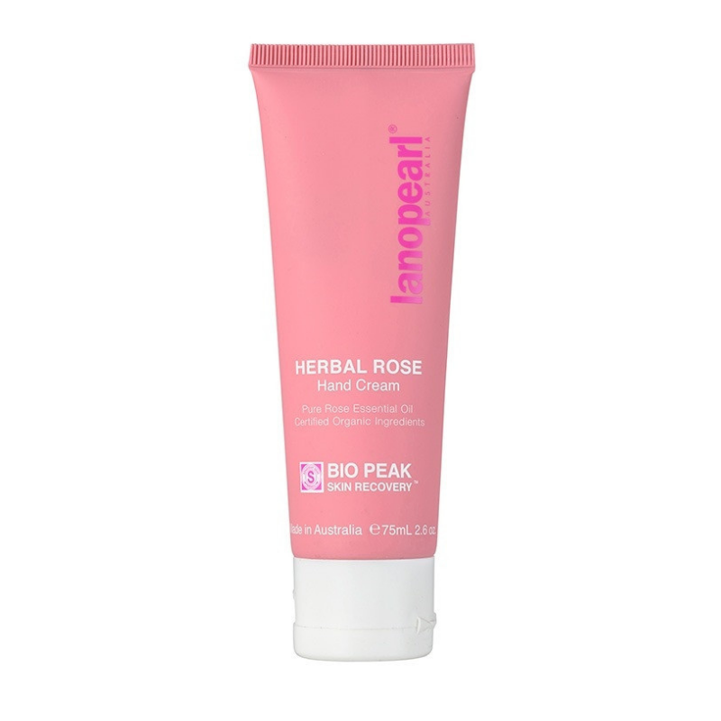 Lanopearl Herbal Rose Hand Cream 75ml