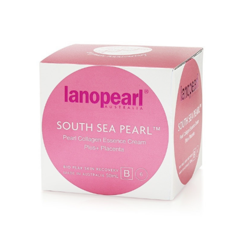 Lanopearl South Sea Pearl cream packaging on a white background