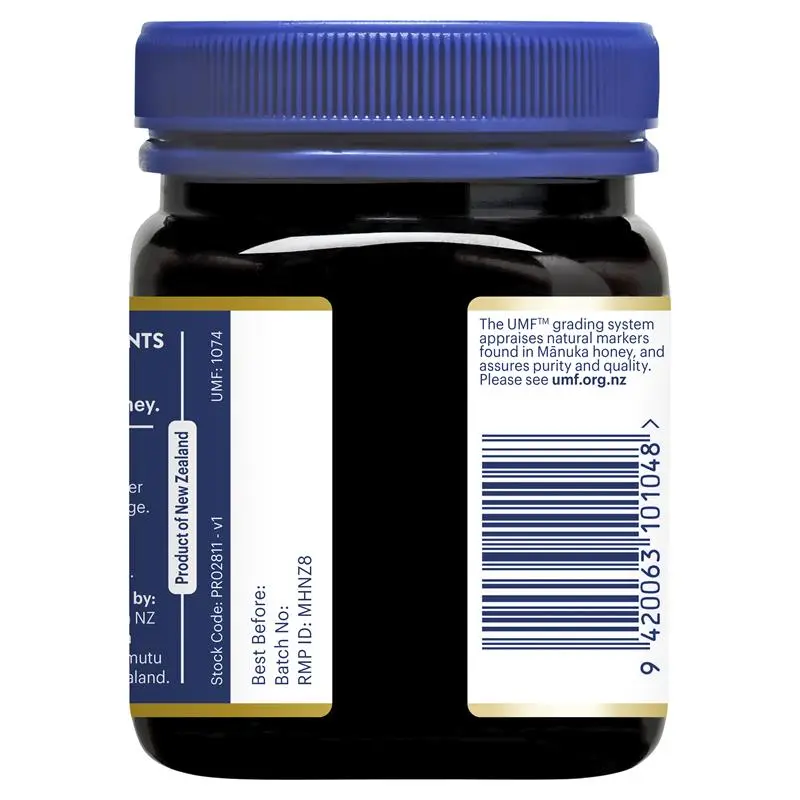Manuka Health MGO 115+ Manuka Honey 250g premium New Zealand honey with mild MGO level, suitable for daily use and natural sweetening.