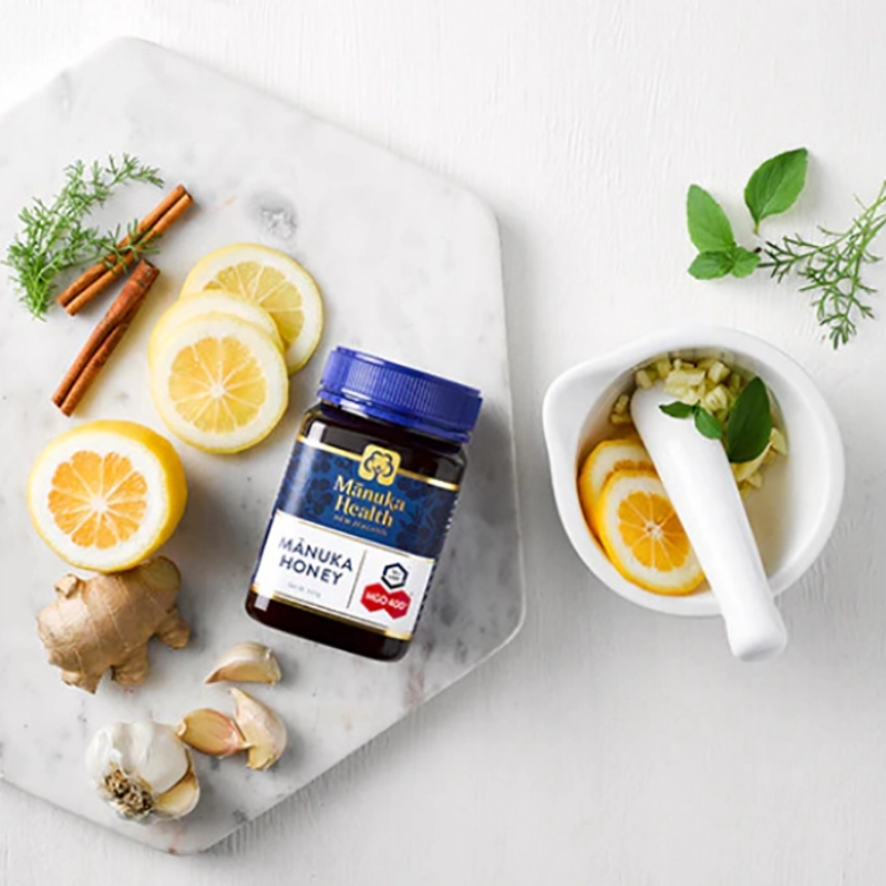 Manuka Health MGO 263+ Manuka Honey 1kg premium New Zealand honey with medium strength MGO, suitable for daily wellness and natural nutrition.