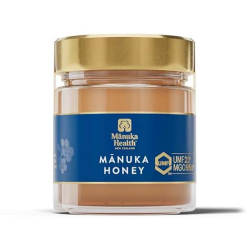 Manuka Health MGO 950+ Manuka Honey 250g ultra rare New Zealand honey with extremely high MGO strength, rich dark flavour, and premium wellness support.
