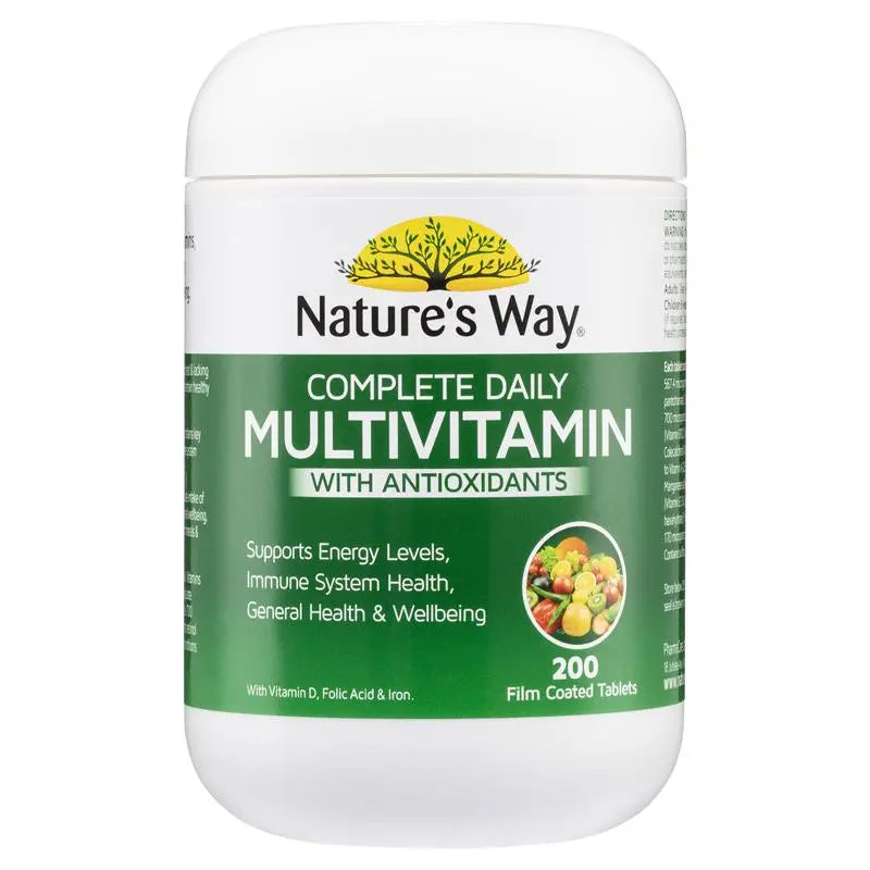 Natures Way Complete Multivitamin 200 Tablets