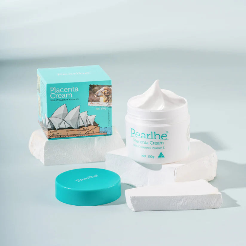 Pearlbe Placenta Cream Collagen Vitamin E 100g
