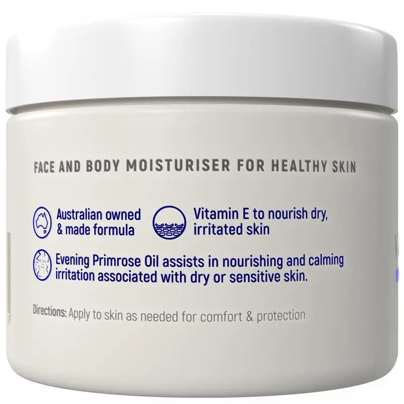 Redwin Cream with Vitamin E 330g rich moisturizing body and face cream formulated with vitamin E to deeply hydrate, soften and protect dry skin.