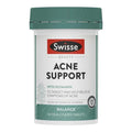 Swisse Beauty Acne Support 60 Tablets Australian skin health supplement with Silymarin, Zinc, Vitamin C and Green Tea Extract.