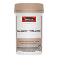 Swisse Ultiboost Calcium + Vitamin D 150 Tablets Australian calcium supplement with Vitamin D3 for healthy bones and teeth.
