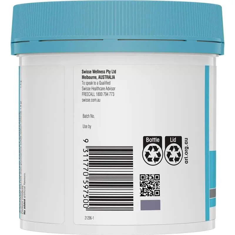 Buy Swisse Ultiboost Glucosamine Sulfate 180 Tablets. High-strength 1500mg glucosamine formula for joint mobility and cartilage health. Ships worldwide from Australia.