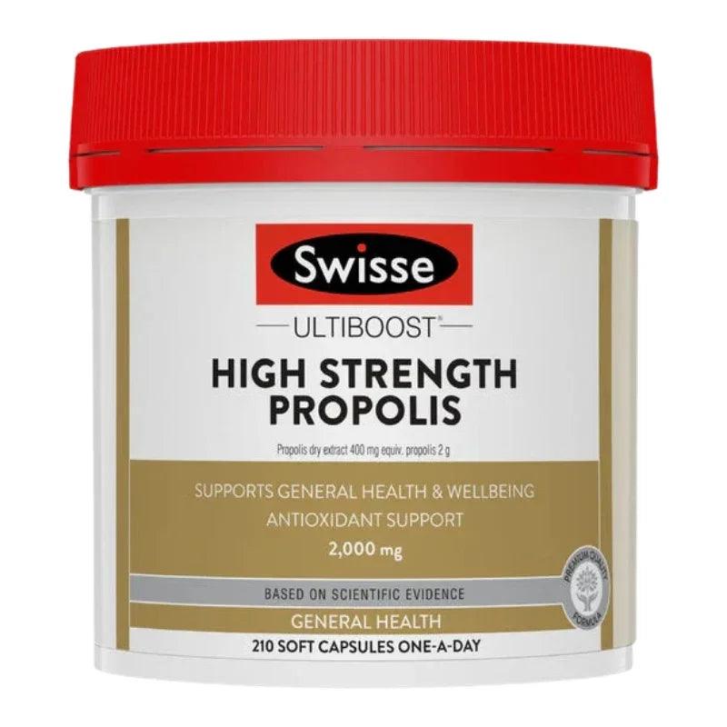 Swisse Ultiboost High Strength Propolis 210 Capsules | Antioxidant & General Wellbeing Support