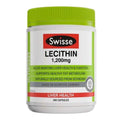 Swisse Ultiboost Lecithin 1200mg 300 Capsules Australian soy lecithin supplement for liver health and healthy fat metabolism.