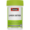 Swisse Ultiboost Liver Detox 200 Tablets herbal liver health supplement with milk thistle globe artichoke and turmeric
