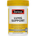 Swisse Ultiboost Lung Health Support 90 Tablets herbal supplement for respiratory system support.