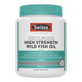 Swisse Ultiboost Odourless High Strength Wild Fish Oil 1500mg 400 Capsules Australian omega-3 fish oil supplement for heart, brain and eye health.