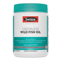 Swisse Ultiboost Odourless Wild Fish Oil 1000mg 400 Capsules Australian omega-3 fish oil supplement for heart, brain and eye health.