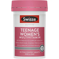 Swisse Ultivite Teenage Women's Multivitamin 60 Tablets daily multivitamin for teenage girls.