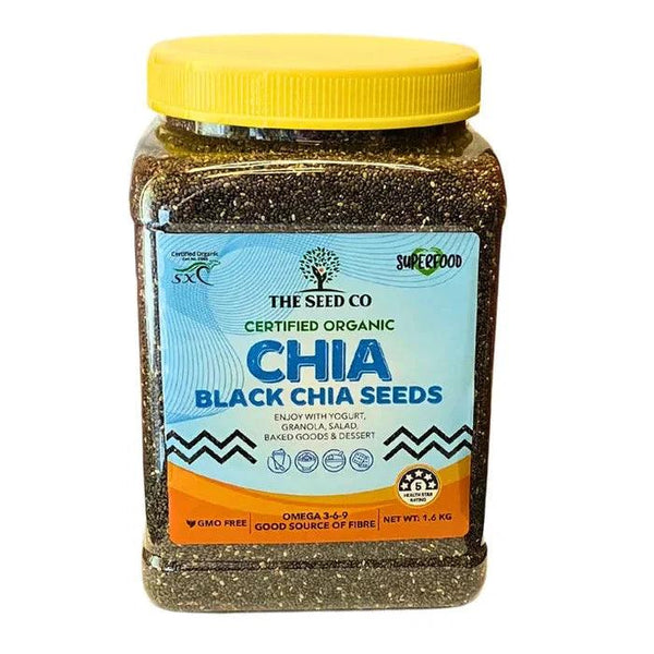The Seed Co Chia Seeds 1.6kg | Daily Nutrition Support EXP 2028