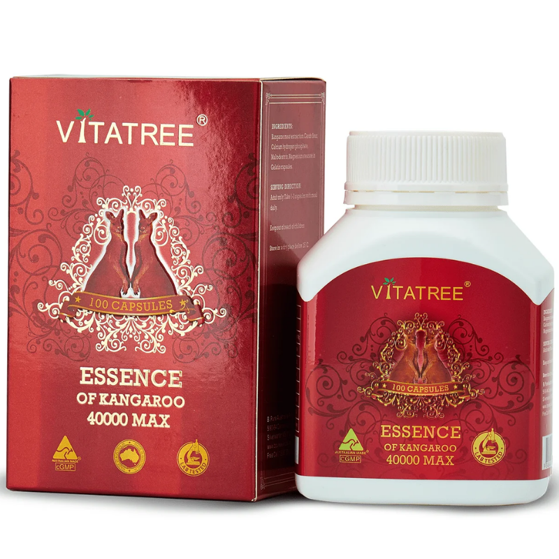 Vitatree Kangaroo Essence 40000 100 Capsules