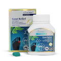 Vitatree Gout Relief 60 Tablets herbal joint support supplement designed to help maintain healthy uric acid balance, joint comfort, and mobility in daily wellness use.