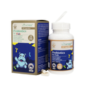 Vitatree Probiotics for Kids 30 capsules children's probiotic supplement with 10 billion CFU and 11 probiotic strains to support digestive health, gut microbiome, and immune function.
