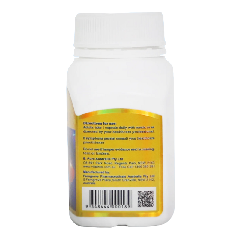 Vitatree Super Liver Detox with Milk Thistle 38000 100 capsules premium Australian liver support supplement formulated with milk thistle to support healthy liver function, detoxification, and antioxidant protection.