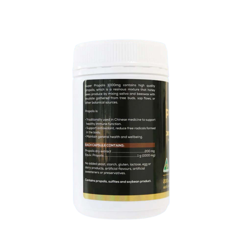 Vitatree Super Propolis 1000mg 200 Mini Capsules