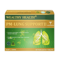 Wealthy Health PM Lung Support 60 Tablets premium Australian herbal dietary supplement with selected botanical ingredients in an easy-to-take tablet format.