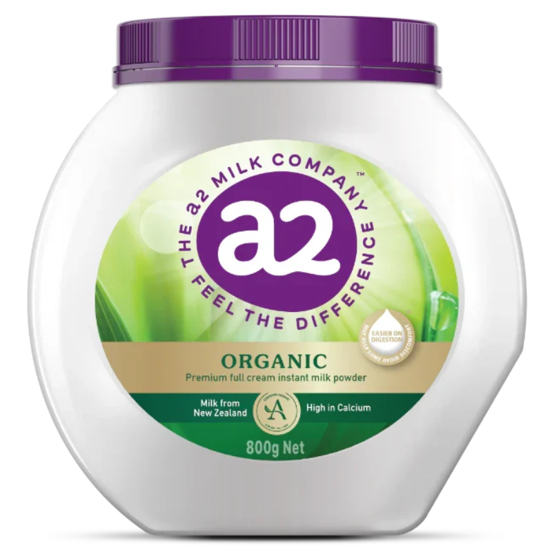 A2 Organic Premium Full Cream Instant Milk Powder 800g
