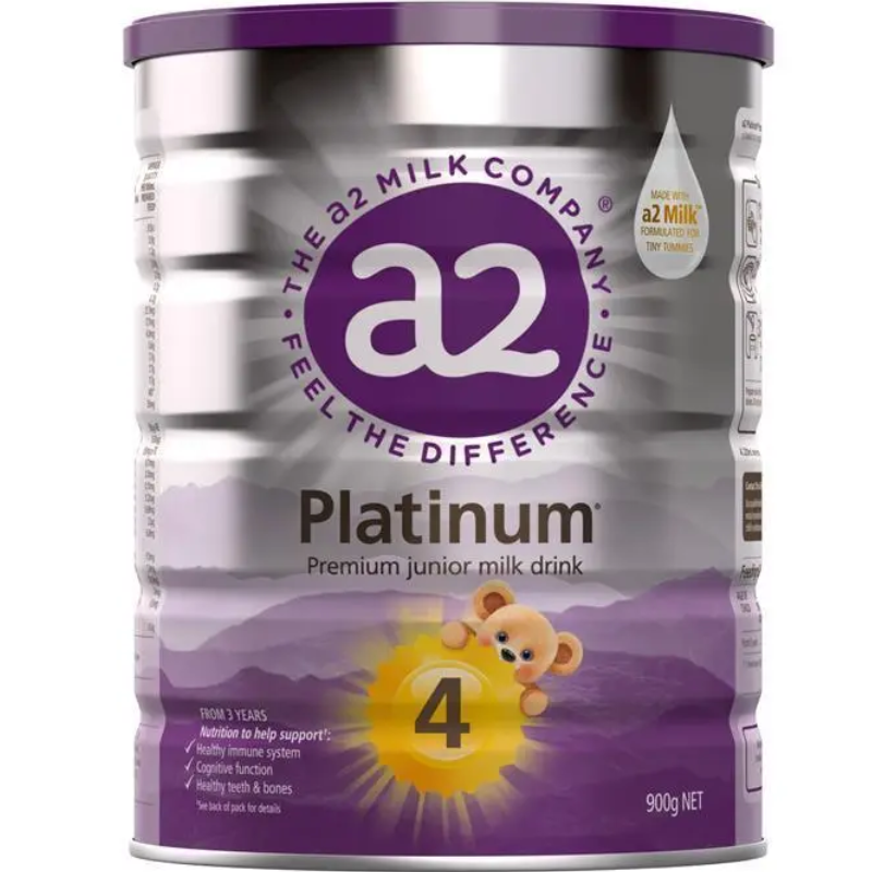 a2 Platinum Premium Junior Milk Drink Stage 4 (4+ Years) 900g Australian junior milk powder