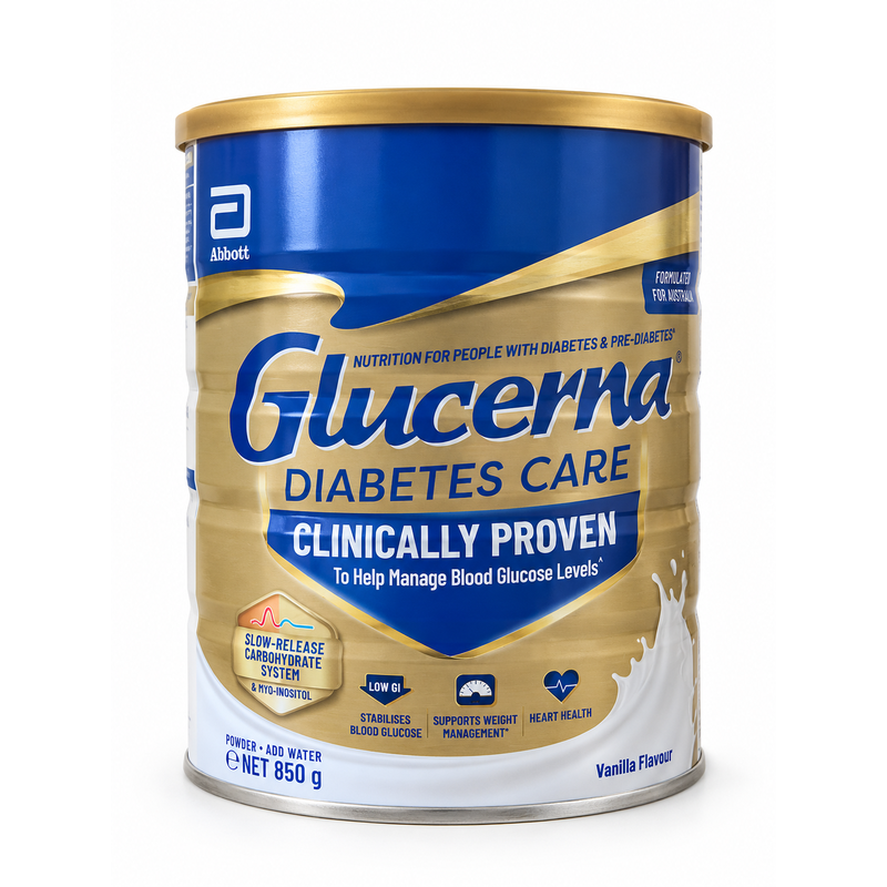 Abbott Glucerna Vanilla 850g nutritional powder vanilla flavour
