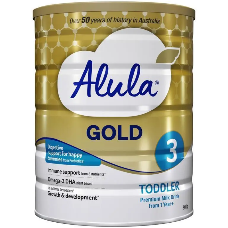 Alula Gold Stage 3 Toddler Milk Drink 1 Year Plus 900g premium toddler milk drink powder